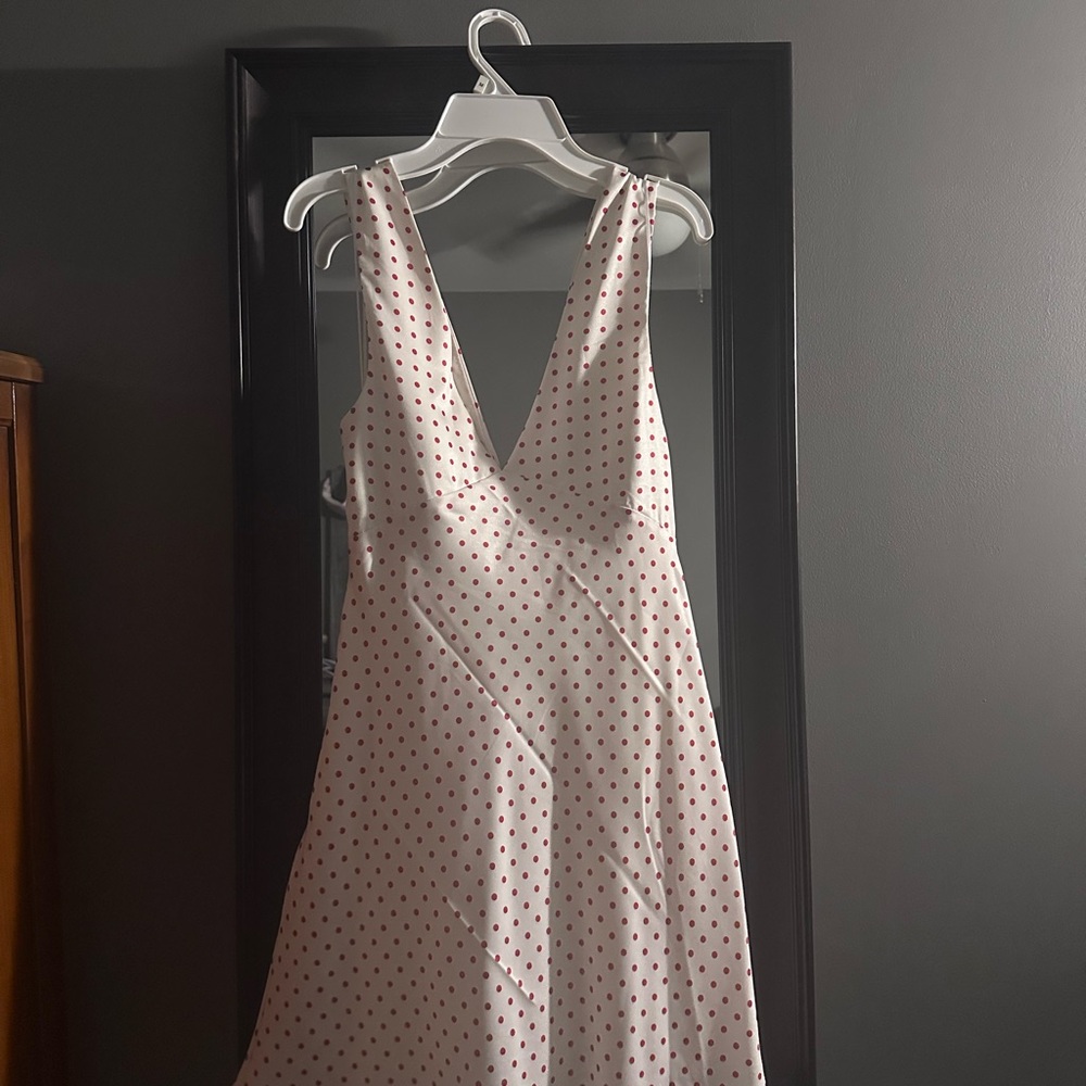Polka Dot Sleeveless Dress